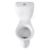 Унитаз-компакт Виктория белый нижний подвод косой выпуск 1/реж полипропилен тарельчатый Santeri 1.P301.6.S00.00B.F