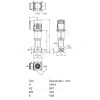Насос многоступенчатый вертикальный HELIX VE 2202-3,0-2/16/V/KS PN16 3х400В/50 Гц Wilo 4171606