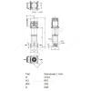 Насос многоступенчатый вертикальный HELIX VE 2202-3,0-2/16/V/KS PN16 3х400В/50 Гц Wilo 4171606