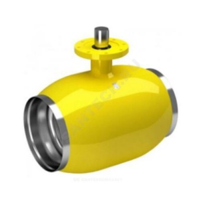 Кран шаровой сталь газ КШ.Ц.П.Э.GAS Ду 80 Ру25 п/привар под эл/привод полнопроходной LD КШ.Ц.П.Э.GAS.080.025.П/П.02