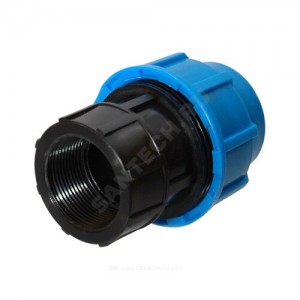 Муфта компрессионная ПЭ ВР Дн 50х1 1/2" ТПК-АКВА 52005112