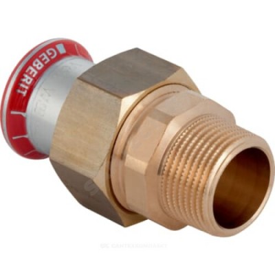 Муфта разъемная сталь углеродистая Дн 35х1 1/4" пресс/НР Mapress Geberit 25338