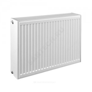 Радиатор стальной панельный Ventil Compact VC тип 33 400х2000 Qну=4971 Вт ниж/п в комплекте кронштейн. встроенный вентиль RAL 9016 (белый) Heaton Plus