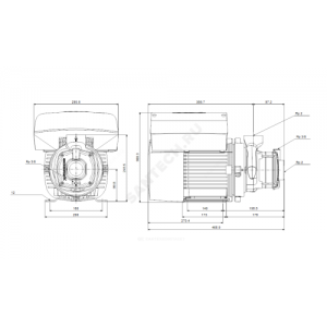 Насос многоступенчатый горизонтальный CME-A 25-1 AQQV 3х380-500В/50 Гц Grundfos 99157633