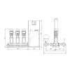 Установка повышения давления Hydro MPC-E 3 CRE 45-2-2 Grundfos 95044618