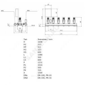 Установка повышения давления COR-3 HELIX V 2202/SKw-EB-R Wilo 2799525