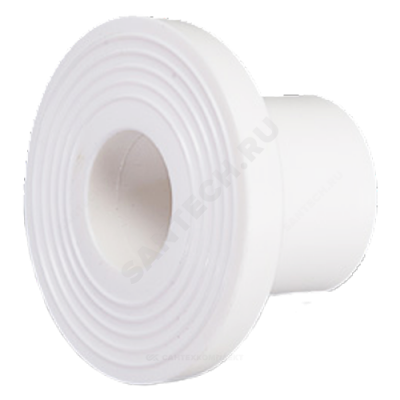 Бурт PP-R под фланец белый наруж пайка Дн 110 RTP (РосТурПласт) 28166