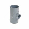 Тройник ПВХ серый под клеевое соед переходной Дн 225х110х90гр Ру16 напорный EFFAST RDRTRD225L