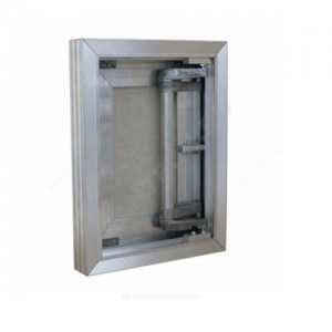 Люк под плитку нажимной алюминий 200х400 на износоустойчивой петле CERAMO COMFORT Эра D2040