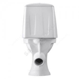 Унитаз-компакт Соната Комфорт белый нижний подвод косой выпуск 2/реж полипропилен Soft close Santeri 1.P206.2.S00.00B.F