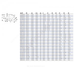 Тройник ПНД Дн 110х75х45гр Geberit 367.125.16.1