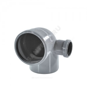 Отвод PP-H с выходом правый серый Дн 110х50х87гр б/нап в/к RTP (РосТурПласт) 11352 Отвод PP-H с выходом правый серый Дн 110х50х87гр б/нап в/к RTP (РосТурПласт) 11352