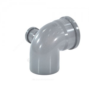 Отвод PP-H с выходом правый серый Дн 110х50х87гр б/нап в/к RTP (РосТурПласт) 11352 Отвод PP-H с выходом правый серый Дн 110х50х87гр б/нап в/к RTP (РосТурПласт) 11352