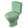 Унитаз-компакт Вест салатовый нижний подвод косой выпуск 1/реж полипропилен Santeri Унитаз-компакт Вест салатовый нижний подвод косой выпуск 1/реж полипропилен Santeri