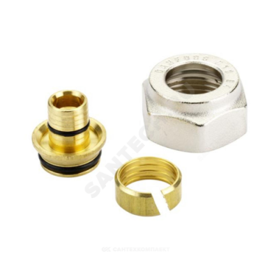 Фитинг присоединительный для PE-X труб Дн 16х2,0х3/4" ВР Danfoss 013G4156