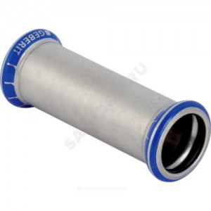 Муфта надвижная сталь нерж Дн 108 пресс Mapress Geberit 32111