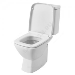 Унитаз-компакт Нео белый нижний подвод горизонт/выпуск 2/реж дюропласт Santek 1.WH30.2.187