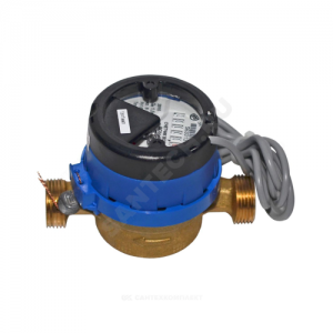 Счётчик х/в крыльчатый одноструйный Ду 20 Ру16 50С L=130мм резьба импульсный В/К ВСХд Тепловодомер