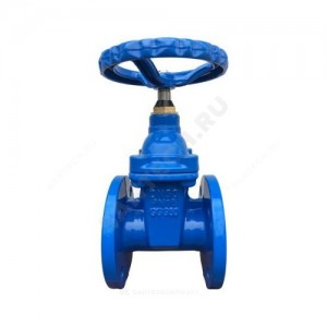 Задвижка чугун 30ч39р аналог МЗВ обрезиненный клин c гайкой Ду 100 Ру16 до +120 фл Китай Задвижка чугун 30ч39р аналог МЗВ обрезиненный клин c гайкой Ду 100 Ру16 до +120 фл Китай