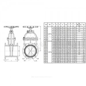 Задвижка чугун 30ч39р аналог МЗВ обрезиненный клин c гайкой Ду 80 Ру16 до +120 фл чёрн/штур Китай Задвижка чугун 30ч39р аналог МЗВ обрезиненный клин c гайкой Ду 80 Ру16 до +120 фл чёрн/штур Китай
