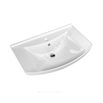 Умывальник мебельный Стиль 75 белый Kirovit (Кировская керамика)