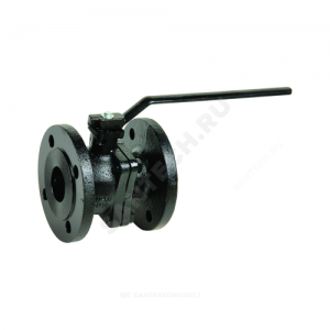 Кран шаровой чугун BS 3242 Ду 100 Ру16 фл полнопроходной рукоятка Тмакс=200 оС Tecofi BS3242-0100