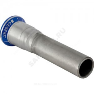 Переход сталь нерж Дн 15 пресс/труба для газоснабжения Mapress Geberit 34355