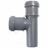 Тройник PP-H серый Дн 110х110х45гр б/нап в/к Политэк 201145 Тройник PP-H серый Дн 110х110х45гр б/нап в/к Политэк 201145
