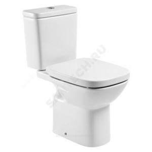 Унитаз без бачка Debba горизонт/выпуск без сиденья Roca 34299700Y