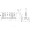 Установка повышения давления Hydro MPC-S 6 CR90-4 Grundfos 95044946