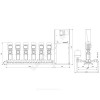 Установка повышения давления Hydro MPC-S 6 CR90-4 Grundfos 95044946