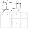 Переход сталь концентрический Дн 89х8,0-57х5,0 (Ду 80х50) бесшовный ГОСТ 17378-2001