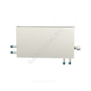 Конвектор настенный проходной "Универсал С" МКСК 15 П (А08) (средней глубины) 0.7кВт двухтр с т/клапаном (угл) Danfoss 013G4203 ниж/п резьба прав Сантехпром 6900801