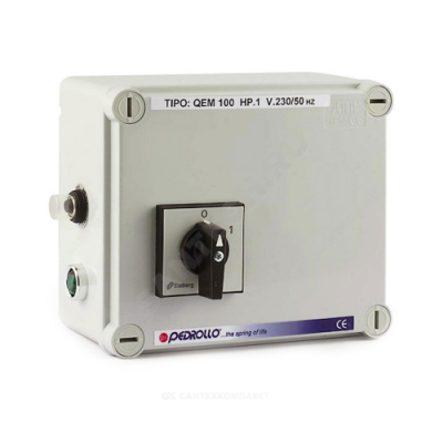 Пульт управления QEM 150 1.1 кВт Pedrollo 530EC15A1