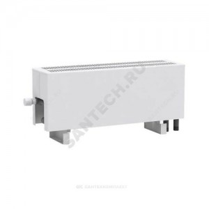 Конвектор напольный концевой КПНК-20 2.55кВт двухтр с т/клапаном (угл) Danfoss 013G2152 ниж/п ВР 1/2" лев ТЗПО