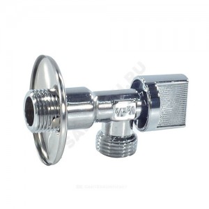 Кран шаровой латунный бытовой Korint Ру8 НР угл Jika 8.9480.3.000.000.1