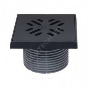 Элемент надставной для трапов с чугунной решёткой 137х137мм D=110мм с подрамником из чугуна HL HL39G Элемент надставной для трапов с чугунной решёткой 137х137мм D=110мм с подрамником из чугуна HL HL39G