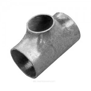 Тройник сталь оц равнопроходной Дн 57х3,0 (Ду 50) бесшовный под приварку ГОСТ 17376-2001