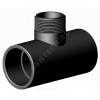 Тройник НПВХ под клеевое соед переходной Дн 75х2"х50х90гр Ру10 НР Агригазполимер 206-010