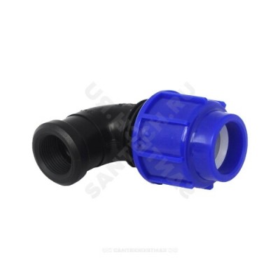 Отвод компрессионный ПЭ ВР Дн 32х1 1/4"х90гр ТПК-АКВА 50023214