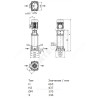 Насос многоступенчатый вертикальный HELIX FIRST V 606-5/25/E/S/400-50 PN16 3х400В/50 Гц Wilo 4201139