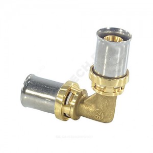 Угольник МП/PE-X латунь пресс Дн 16х90гр RM122 Giacomini RM122Y003