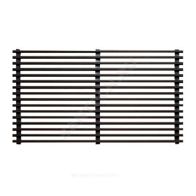 Решетка продольная B=260мм H=15мм алюминий шаг 10 мм цвет латунь Mohlenhoff DL15.260-16-EV3