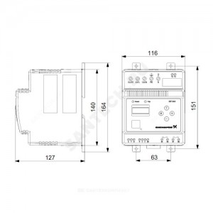 Устройство комплексной защиты электродвигателя MP 204 Grundfos 96079927