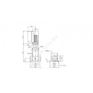 Насос многоступенчатый вертикальный CRE15-01 A-F-A-E-HQQE PN16 3х380-500В/50 Гц Grundfos 98390714