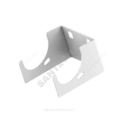 Кронштейн настенный L=90мм для трубчатых радиаторов в/к дюбели и шурупы КЗТО РСК 90