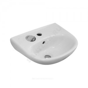 Умывальник подвесной Zeta 40 белый Jika 8.1539.3.000.104.1