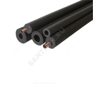 Трубка вспененный полиэтилен BLACK STAR 10/6 L=2м Тмакс=95°C чёрный Energoflex EFXT010062BS