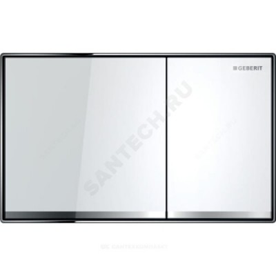 Кнопка для инсталляции Sigma 60 белый/хром глянец Geberit 115.640.SI.1