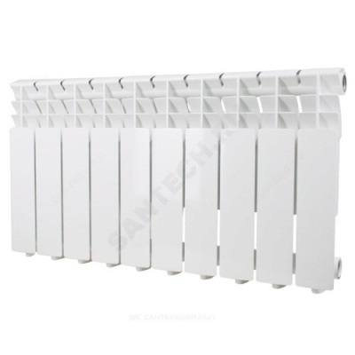 Радиатор алюминиевый Pro 350/80 12 секций RAL 9016 (белый) Oasis